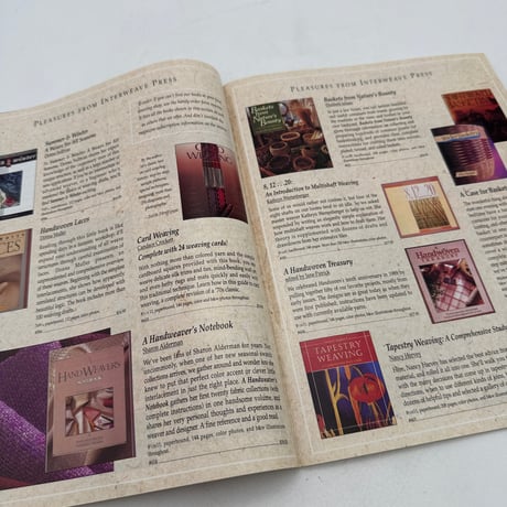 【F1_173】Handwoven May/June 1993  /INTERWEAVE PRESS