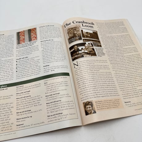 【F1_186】Handwoven  September/October 2002  /INTERWEAVE PRESS