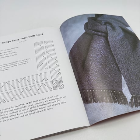 【F1_064】Handwoven Scarves /Judith Durant