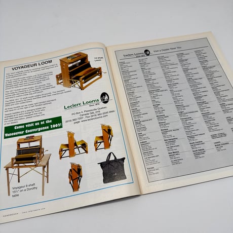 【F1_267】Handwoven March/April 2002  /INTERWEAVE PRESS