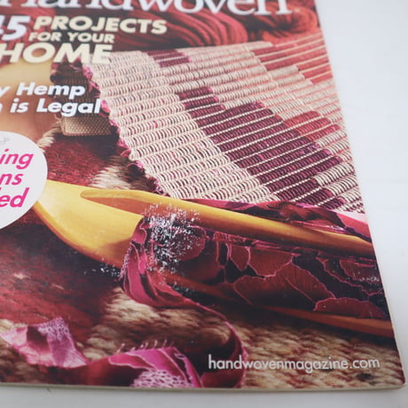 【古本】B2_232　HANDWOVEN May / June 2008