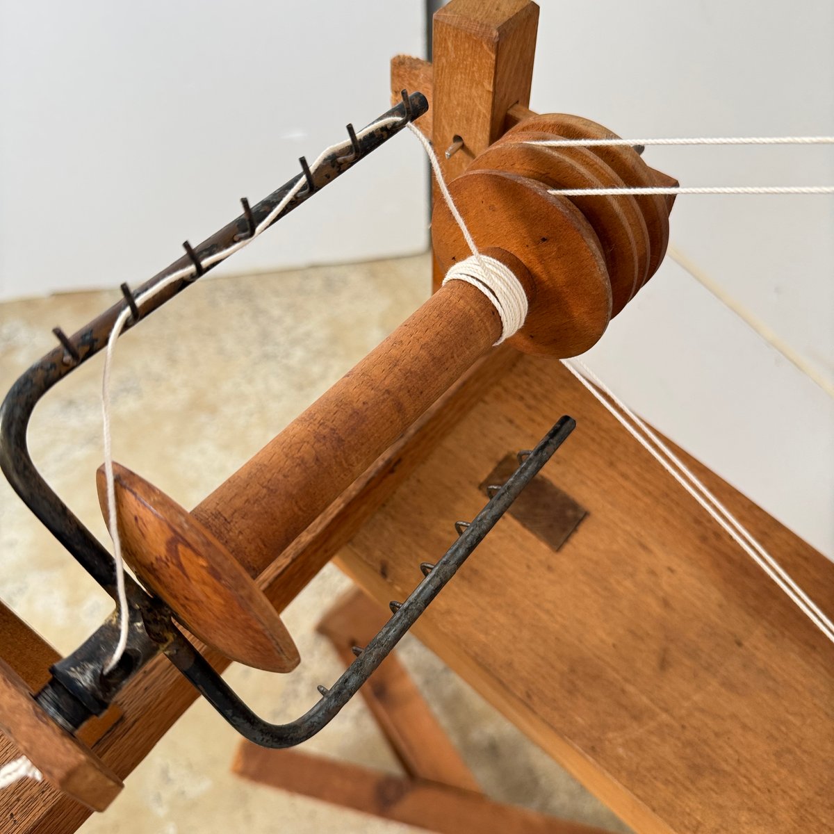 DA255】紡ぎ車 | 染め・織り道具 SHIRO.