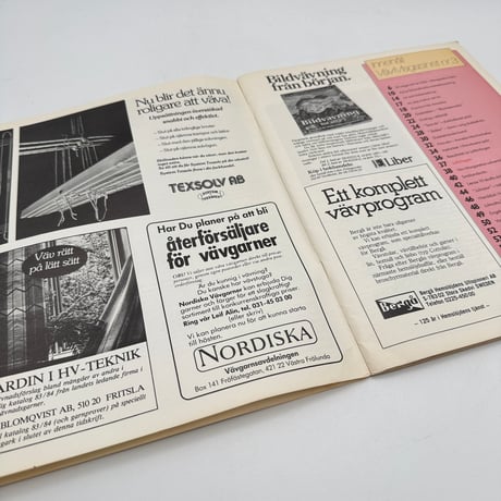 【F1_018】VAV MAGASINET Nr3 1983 /Scandinavian Weaving Magazine