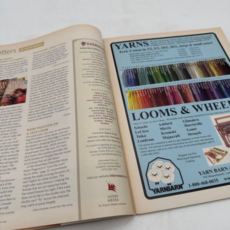 【F1_155】Handwoven January/February 2009  /INTERWEAVE PRESS