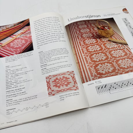 【F1_108】VAV MAGASINET nr 2:2002 /Scandinavian Weaving Magazine  /Scandinavian Weaving Magazine