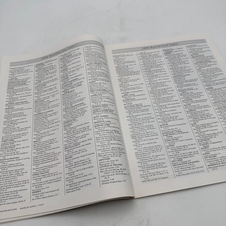 【F1_152】Handwoven March/April 1999  /INTERWEAVE PRESS