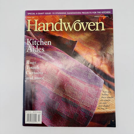 【F1_267】Handwoven March/April 2002  /INTERWEAVE PRESS