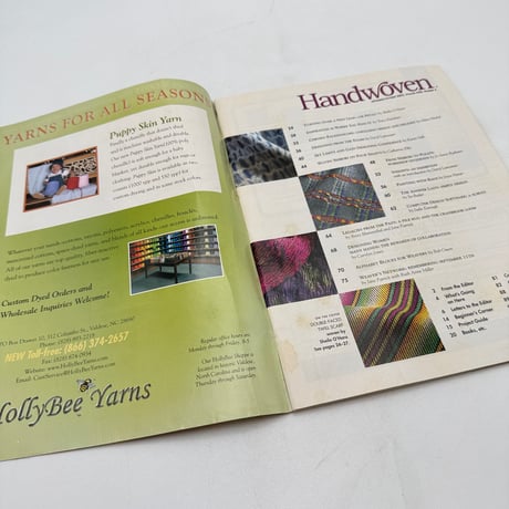 【F1_186】Handwoven  September/October 2002  /INTERWEAVE PRESS