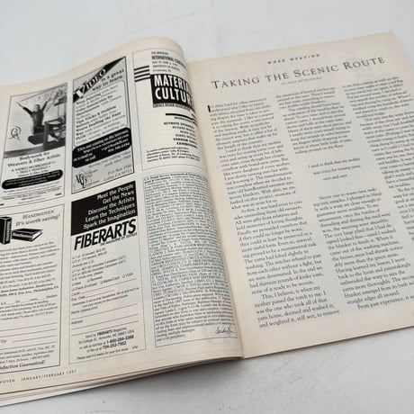【F1_217】Handwoven January/February 1997  /INTERWEAVE PRESS