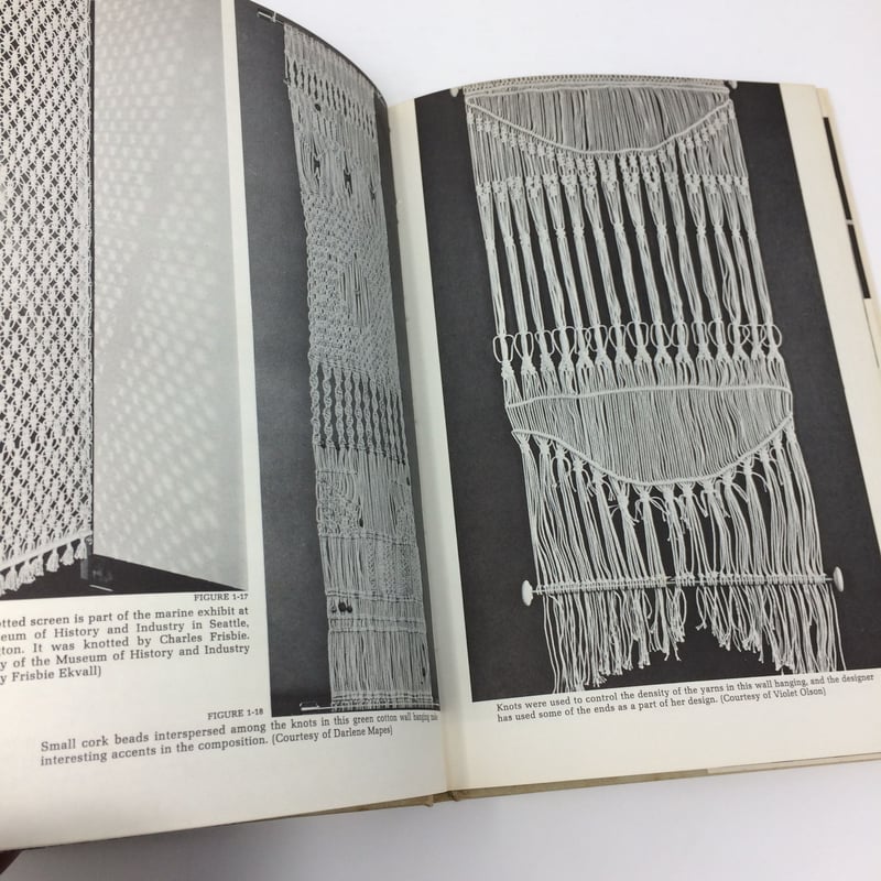 洋書　マクラメ　MACRAMÉ　織物 古本】B026 MACRAME The Art of Creative Knotting