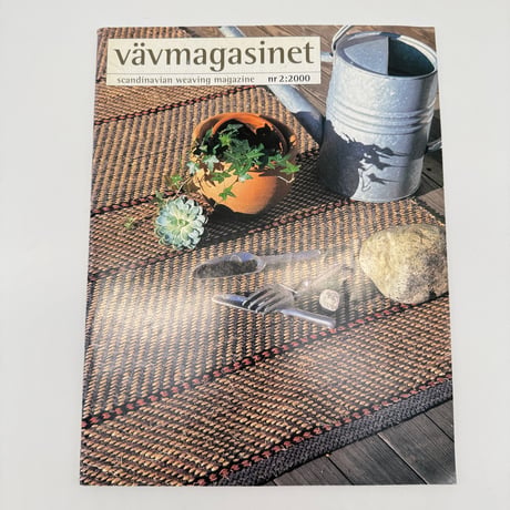 【F1_262】VAV MAGASINET nr 2:2000 /Scandinavian Weaving Magazine /Scandinavian Weaving Magazine