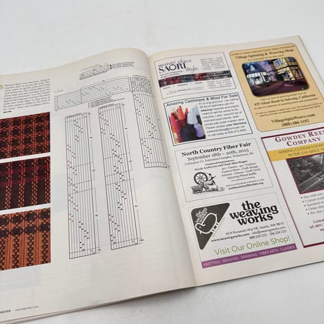 【F1_200】Handwoven May/June 2015  /INTERWEAVE PRESS