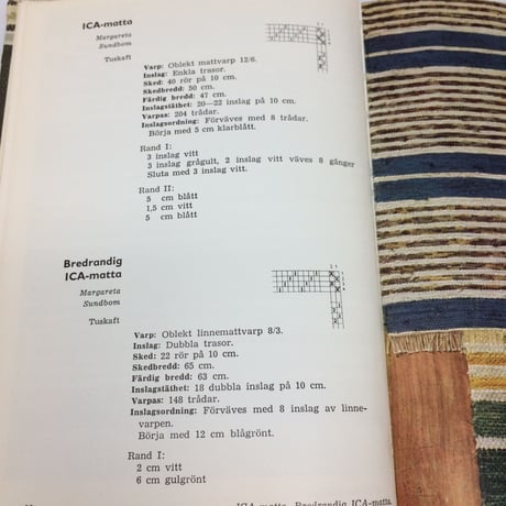 【古本】B095　TRASMATTOR OCH ANDRA MATTOR - MÄRTA BRODÉN & GERTRUD INGERS - 1959