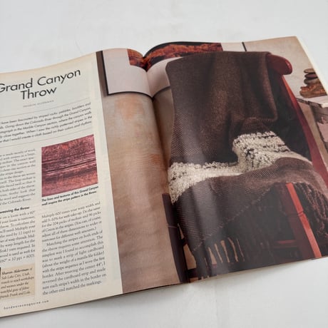 【F1_158】Handwoven May/June 2007  /INTERWEAVE PRESS