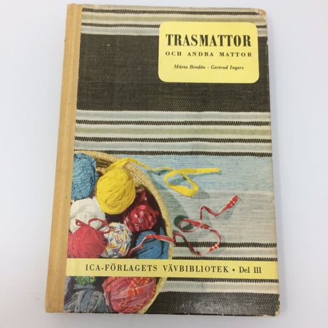 【古本】B095　TRASMATTOR OCH ANDRA MATTOR - MÄRTA BRODÉN & GERTRUD INGERS - 1959