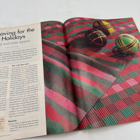 【F1_157】Handwoven November/Dicember 2007  /INTERWEAVE PRESS