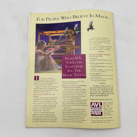 【F1_214】Handwoven May/June 1994  /INTERWEAVE PRESS