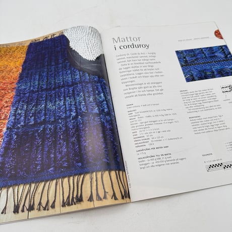 【F1_110】VAV MAGASINET nr 1:2003 /Scandinavian Weaving Magazine  /Scandinavian Weaving Magazine 英訳付