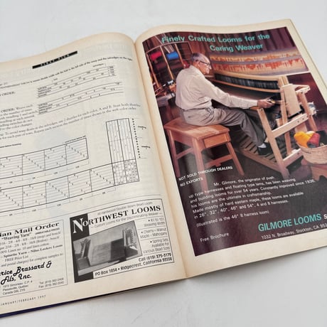 【F1_202】Handwoven January/February 1997  /INTERWEAVE PRESS