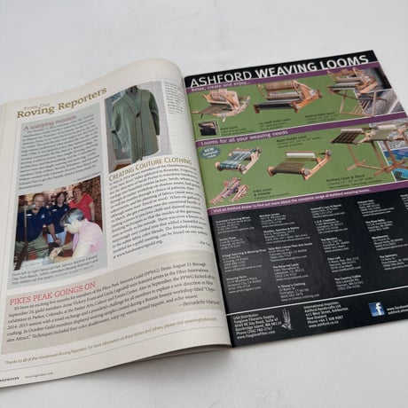 【F1_164】Handwoven January/February 2015  /INTERWEAVE PRESS