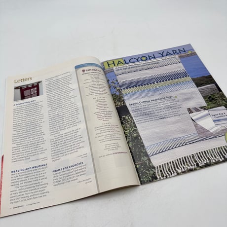 【F1_199】Handwoven November/Dicember 2012  /INTERWEAVE PRESS
