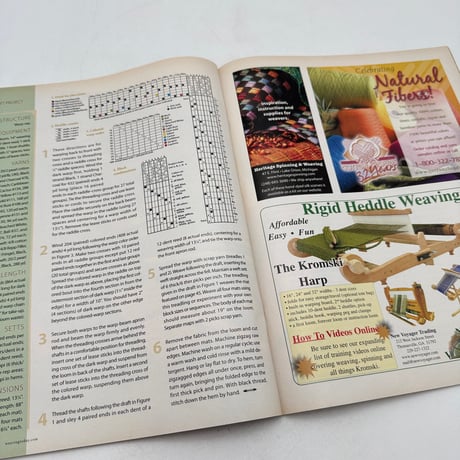 【F1_237】Handwoven March/April 2011  /INTERWEAVE PRESS
