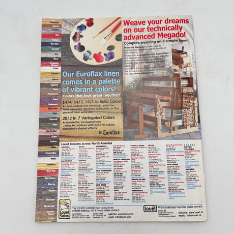 【F1_206】Handwoven May/June 2002  /INTERWEAVE PRESS