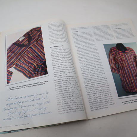 【古本】B2_202　HANDWOVEN May / June 2002