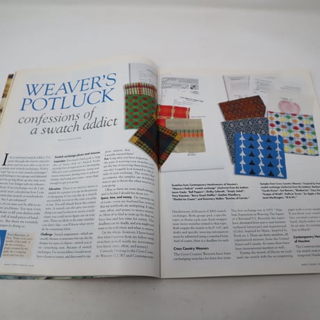 【古本】B2_202　HANDWOVEN May / June 2002