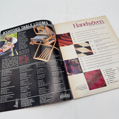 【F1_201】Handwoven January/February 2008  /INTERWEAVE PRESS