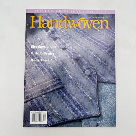 【F1_177】Handwoven  September/October 1998  /INTERWEAVE PRESS