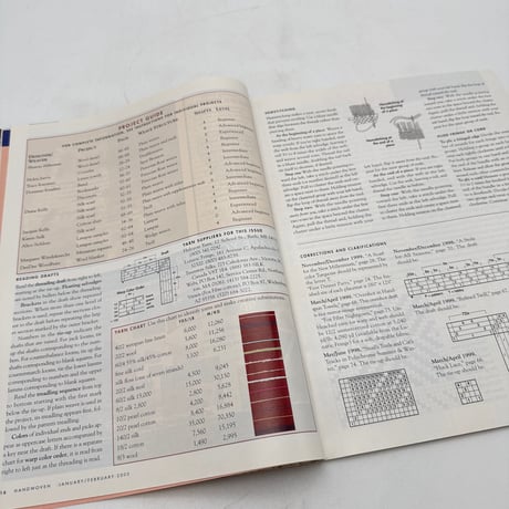 【F1_194】Handwoven January/February 2000  /INTERWEAVE PRESS