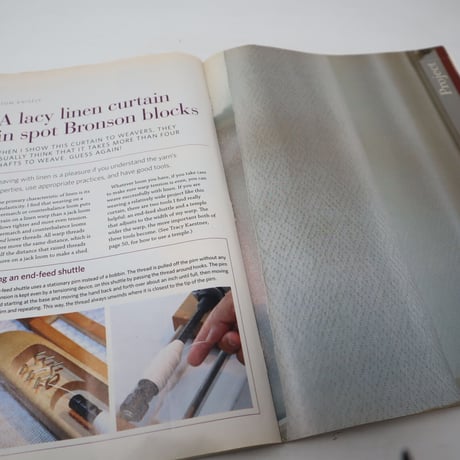 【古本】B2_225　HANDWOVEN November / December 2009