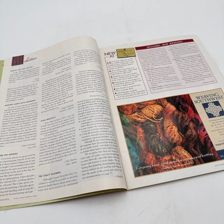 【F1_186】Handwoven  September/October 2002  /INTERWEAVE PRESS