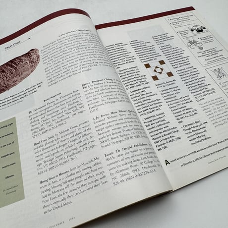 【F1_132】PIECEWORK  November/Dicember 1993  /INTERWEAVE PRESS