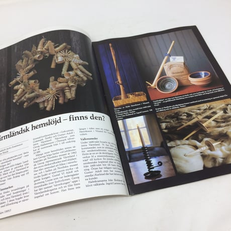 【古本】B207   Hemslöjden  Magazine   1989/3