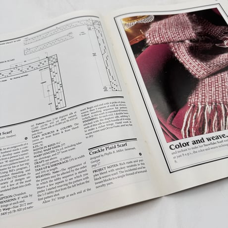 【F1_119】Handwoven's Design Collection 15 Scarves and Shawls for All Seasons  /INTERWEAVE PRESS