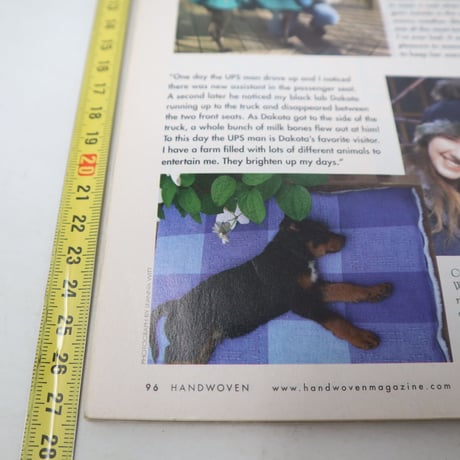 【古本】B2_223　HANDWOVEN September / October 2006