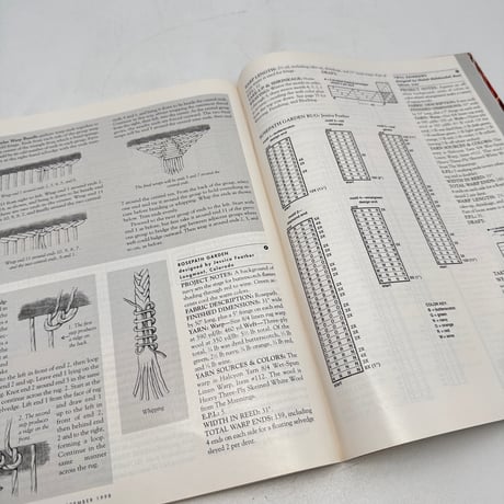 【F1_176】Handwoven November/Dicember 1998  /INTERWEAVE PRESS