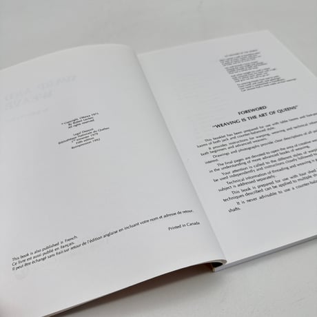 【F1_039】Warp and Weave /ROBERT LECLERC