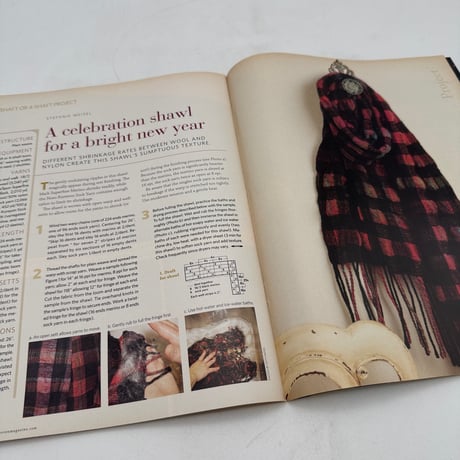 【F1_155】Handwoven January/February 2009  /INTERWEAVE PRESS