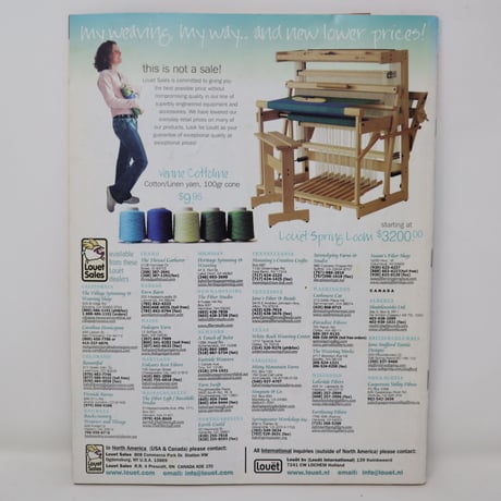 【古本】B2_222　HANDWOVEN May / June 2006