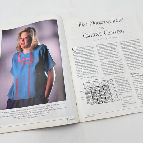 【F1_214】Handwoven May/June 1994  /INTERWEAVE PRESS