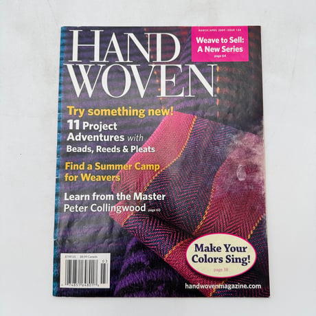 【F1_248】Handwoven March/April 2009  /INTERWEAVE PRESS