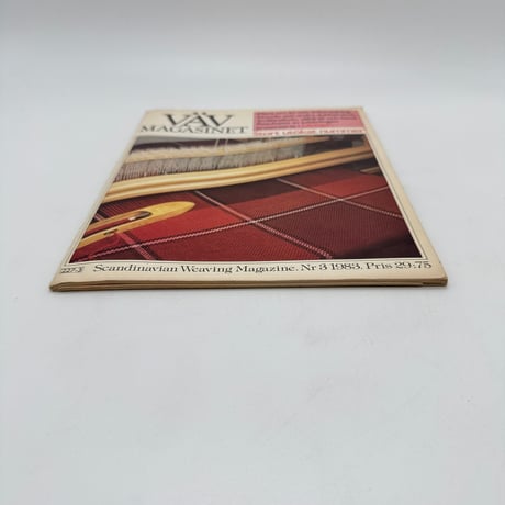 【F1_018】VAV MAGASINET Nr3 1983 /Scandinavian Weaving Magazine