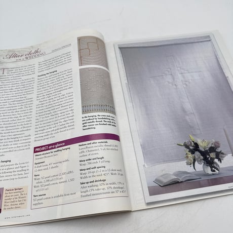 【F1_179】Handwoven  September/October 2001  /INTERWEAVE PRESS