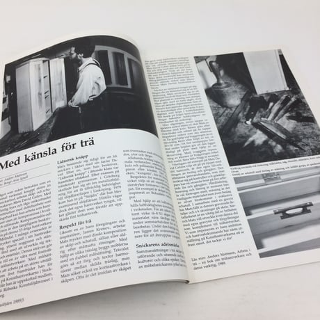 【古本】B189Hemslöjden  Magazine   1989/5