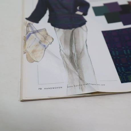 【古本】B2_221　HANDWOVEN March / April 2006