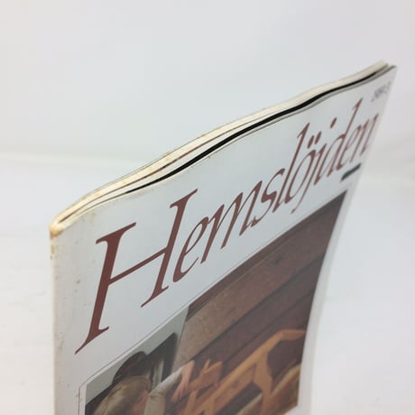 【古本】B207   Hemslöjden  Magazine   1989/3