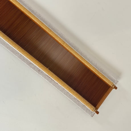 【D624】竹筬 鯨20羽 内寸85cm ※ワレあり
